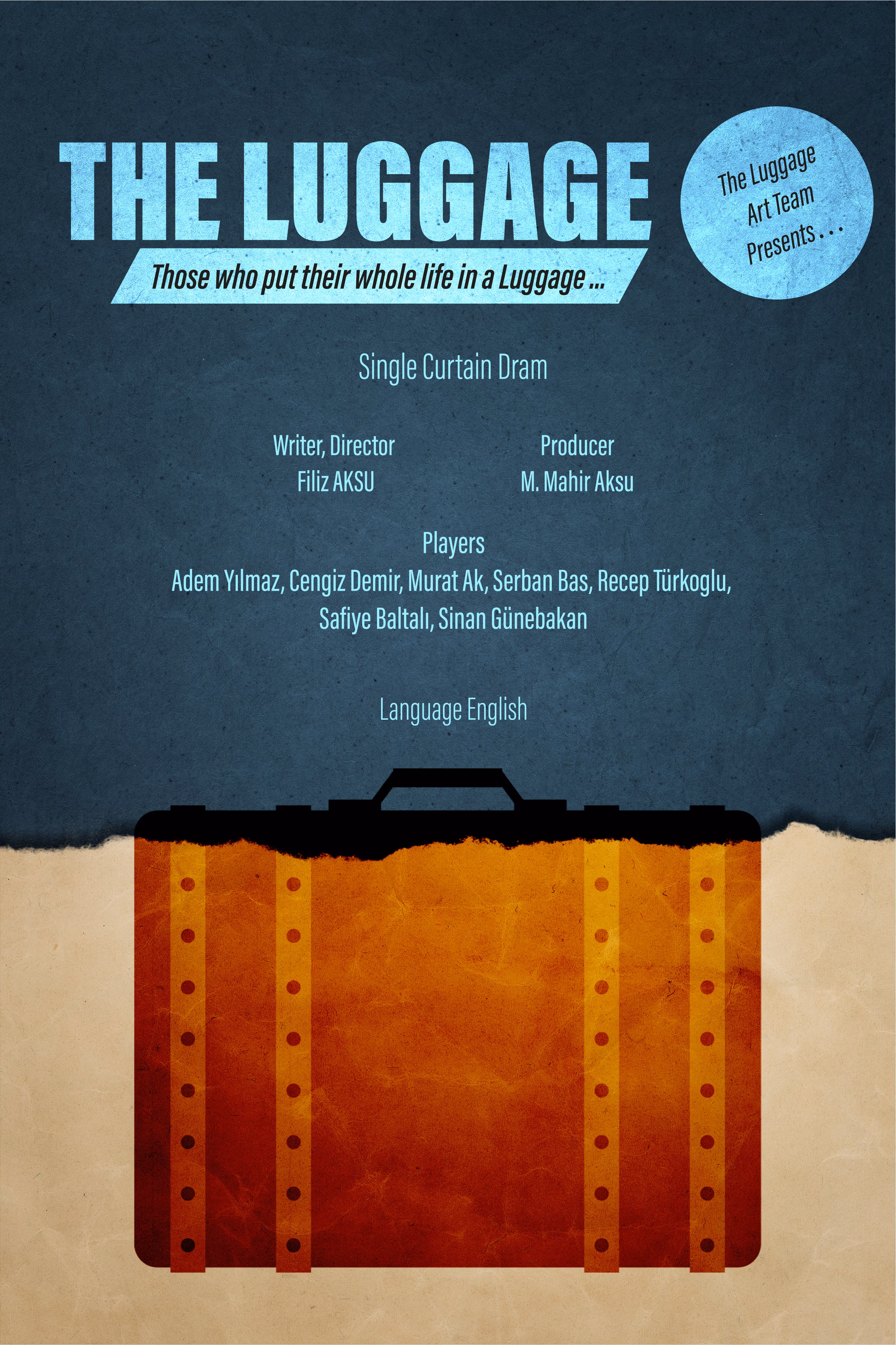 The Luggage – Single Curtain Drama Poster