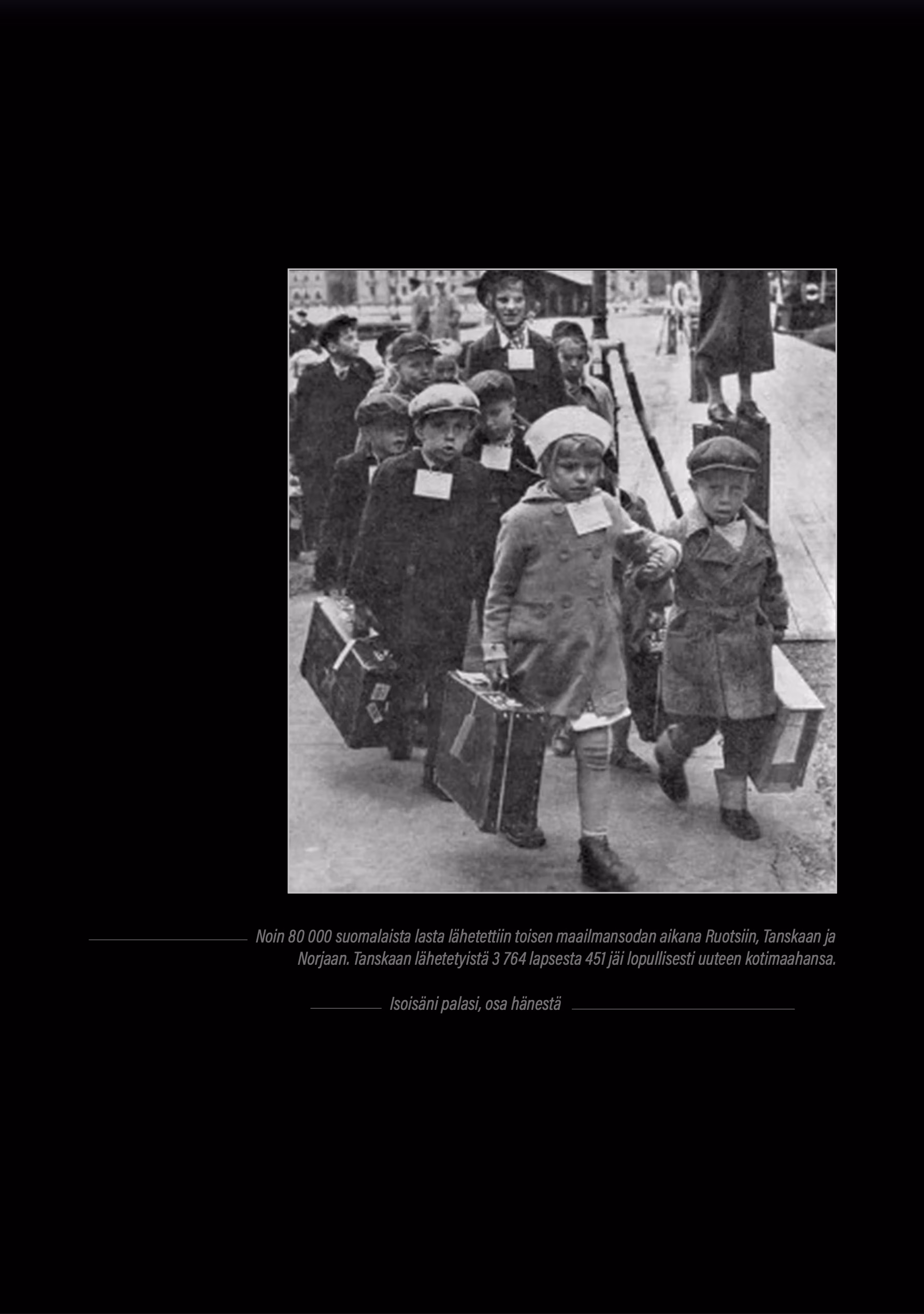 Children Evacuation 1940s Poster