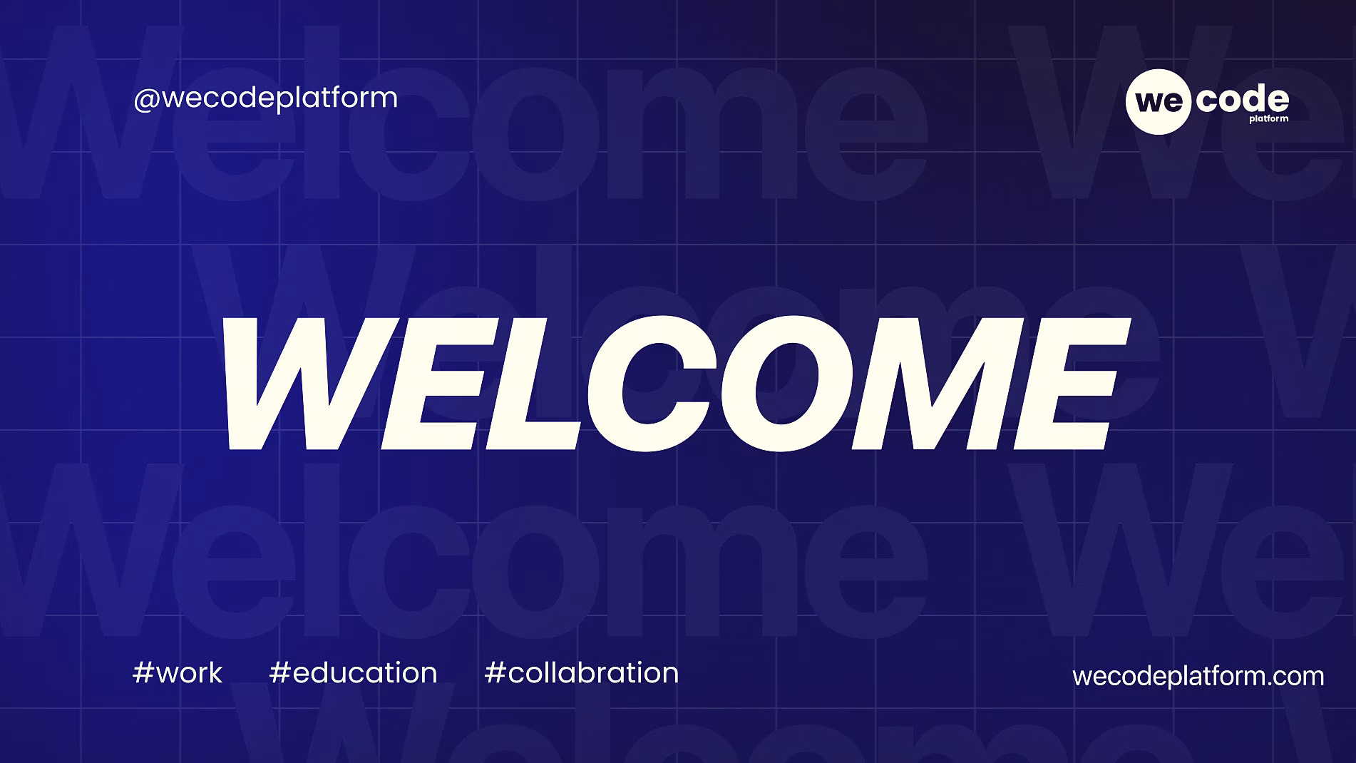 WeCode presentation frame 01